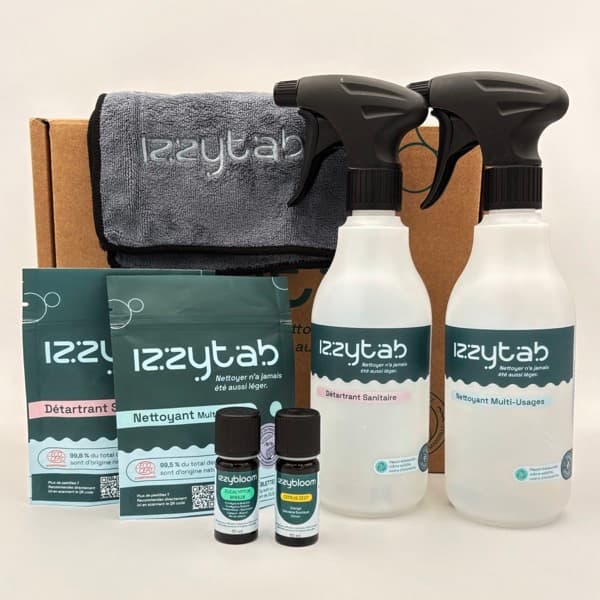 Le kit Izzytab au complet